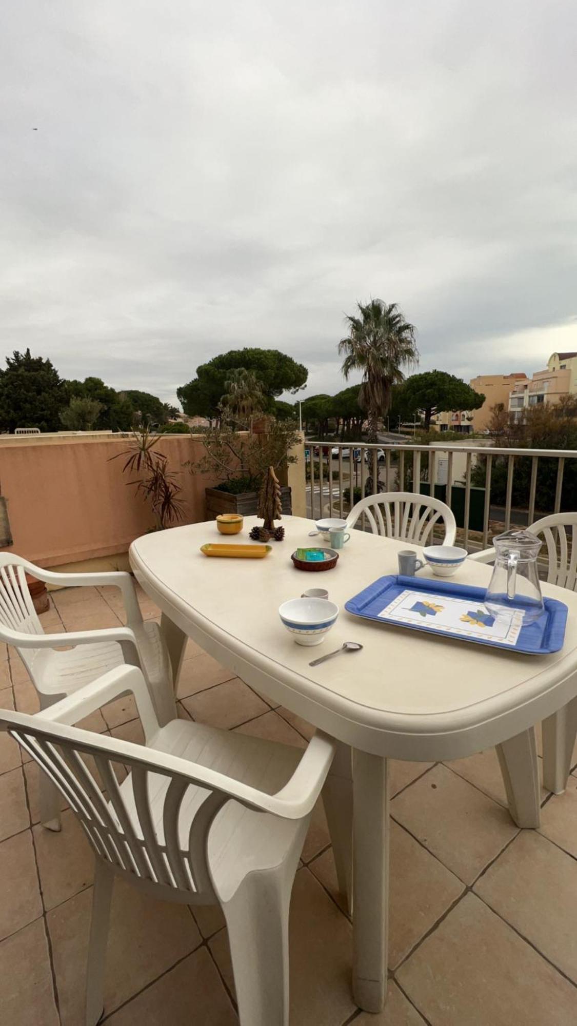 La Terrasse De Gruissan Apartment Bagian luar foto