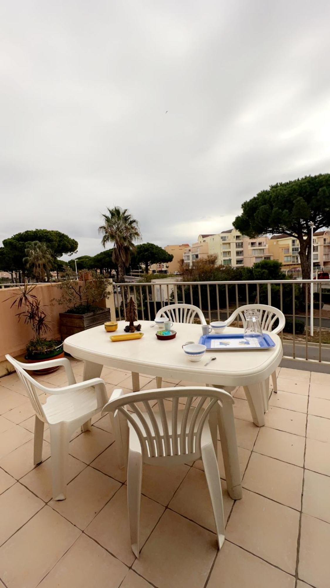 La Terrasse De Gruissan Apartment Bagian luar foto